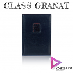 Kalendarz A5 książkowy Class granat