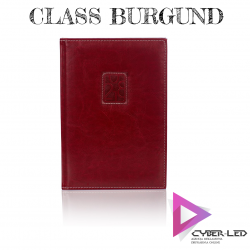Kalendarz A5 książkowy Class burgund