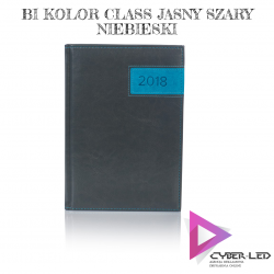 bi kolor class jasny szary niebieski