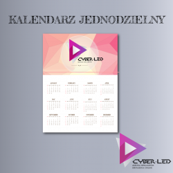 Kalendarz jednodzielny